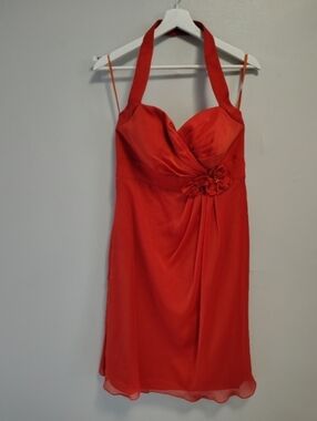 NWOT Burnt Orange Symphony of Venus Cocktail  Dress